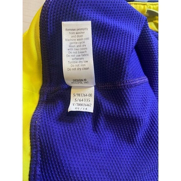 ATHLETA Purple & Grey Striped Swagger Skort Size S - Picture 8 of 8